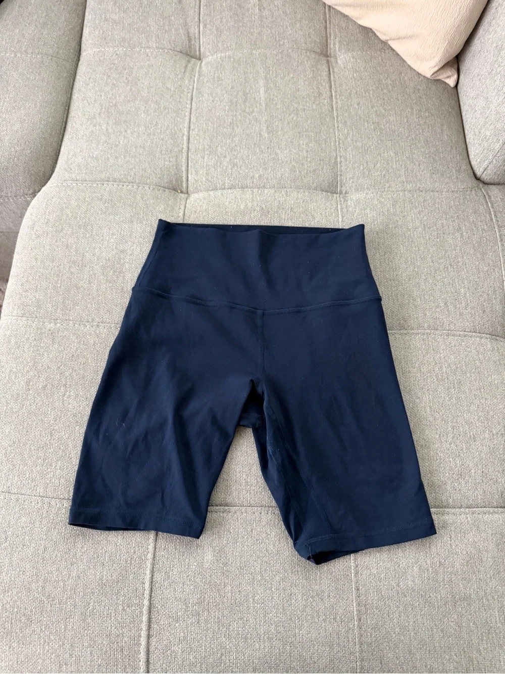 lululemon athletica Black High-Rise Bike Shorts